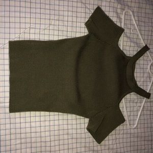 Green cute top